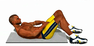 器械练腹肌的动作图_器械练腹肌动作图解_器械练腹部的动作